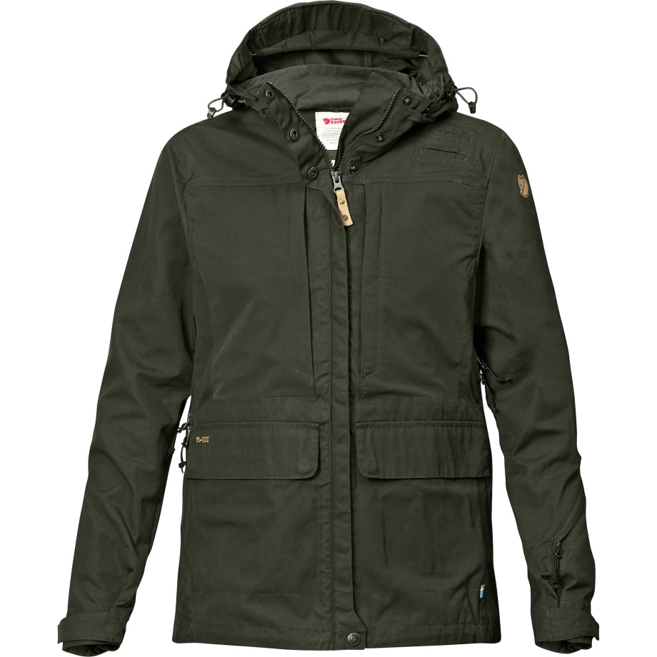 Deep Forest Lappland Hybrid Jacket W Hot New - Fjällräven