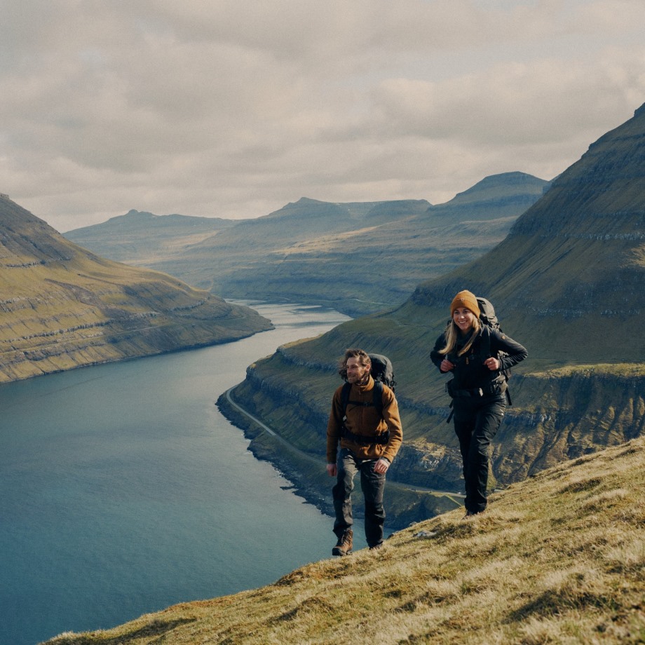 Black-Stone Grey Hot New - Fjällräven Keb Trousers W Reg