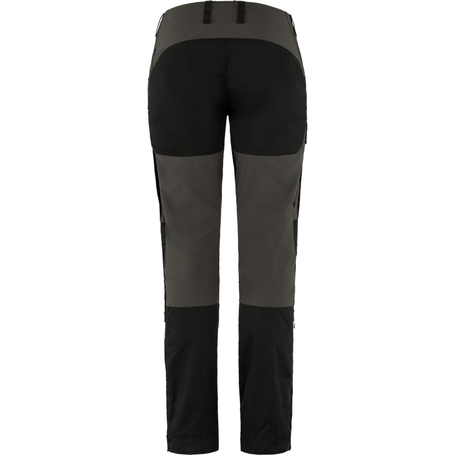 Keb Trousers W Short Black-Stone Grey Hot New - Fjällräven