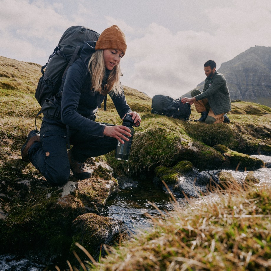 Keb Trousers W Short Black-Stone Grey Hot New - Fjällräven