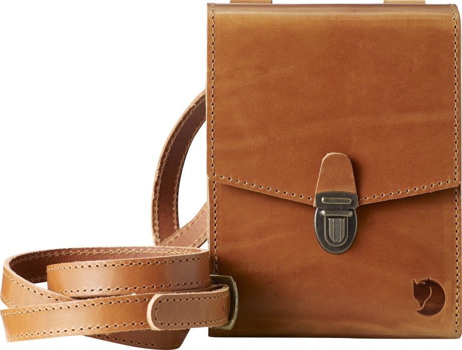 Hot New - Fjällräven Leather Cognac Singi Bino Bag