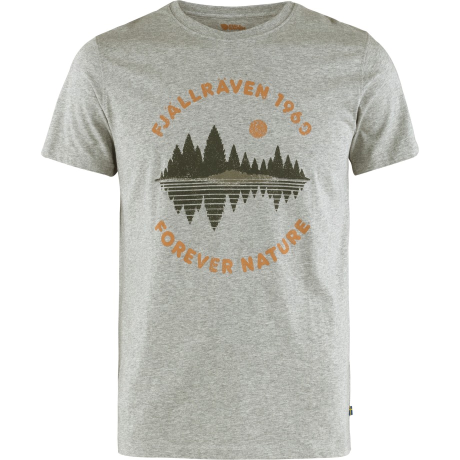 Forest Mirror T-Shirt M Grey Hot New - Fjällräven
