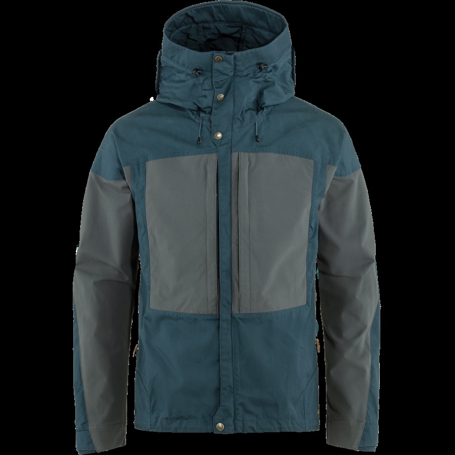 Keb Jacket M Mountain Blue-Basalt Hot New - Fjällräven