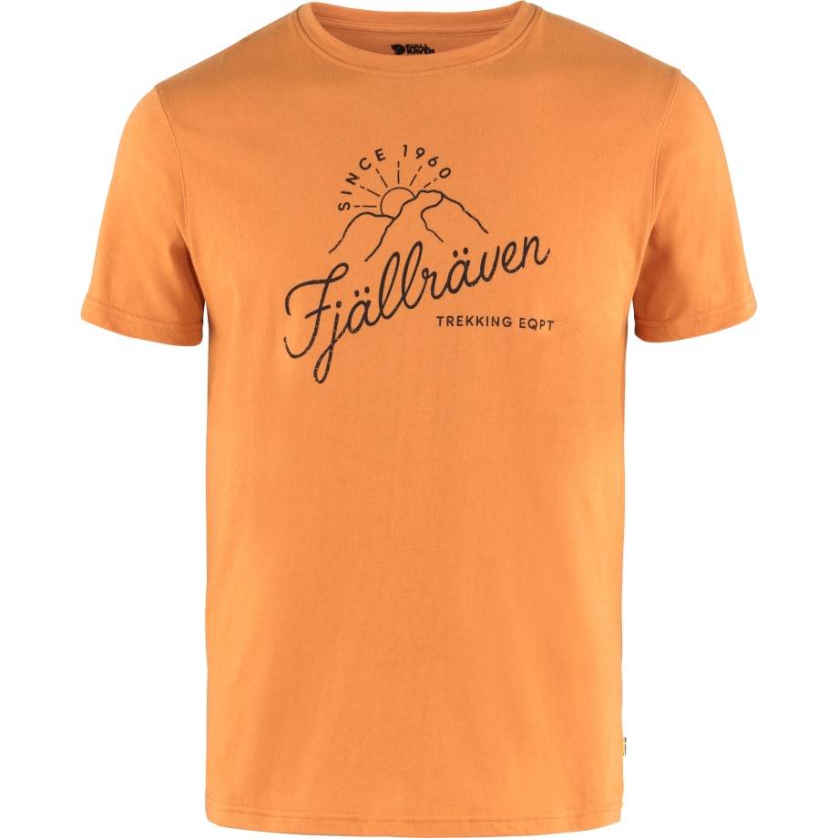 Spicy Orange Sunrise T-Shirt M Hot New - Fjällräven
