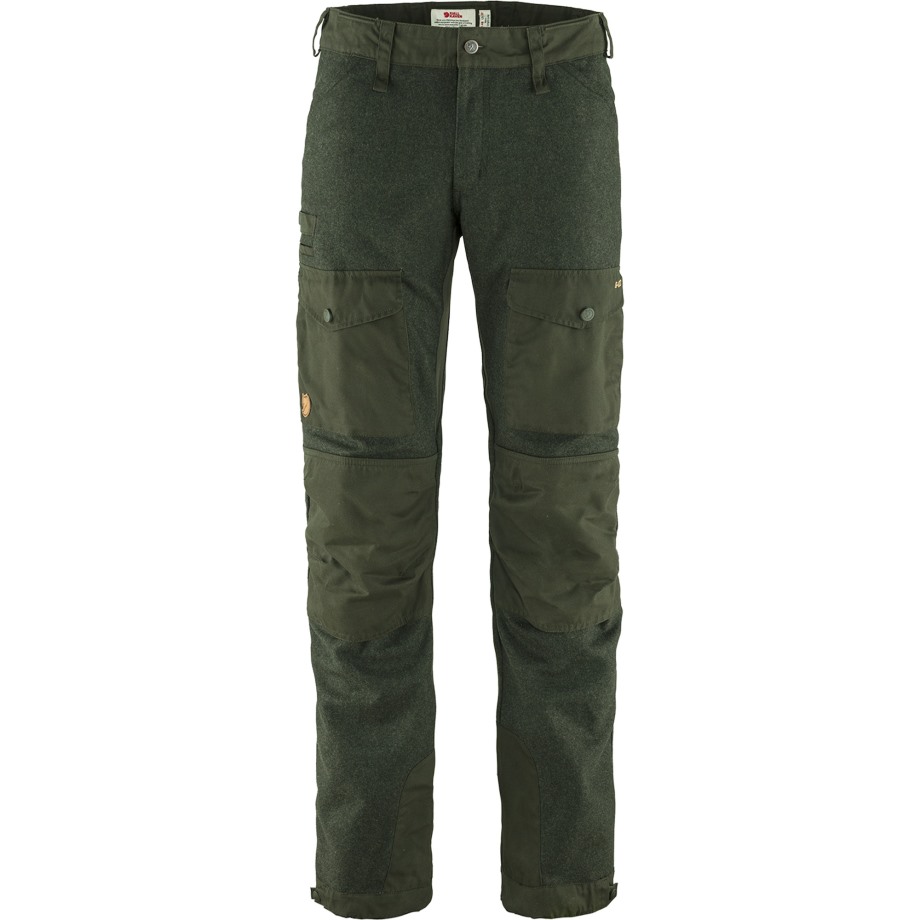 Värmland Wool Trousers M Deep Forest Hot New - Fjällräven
