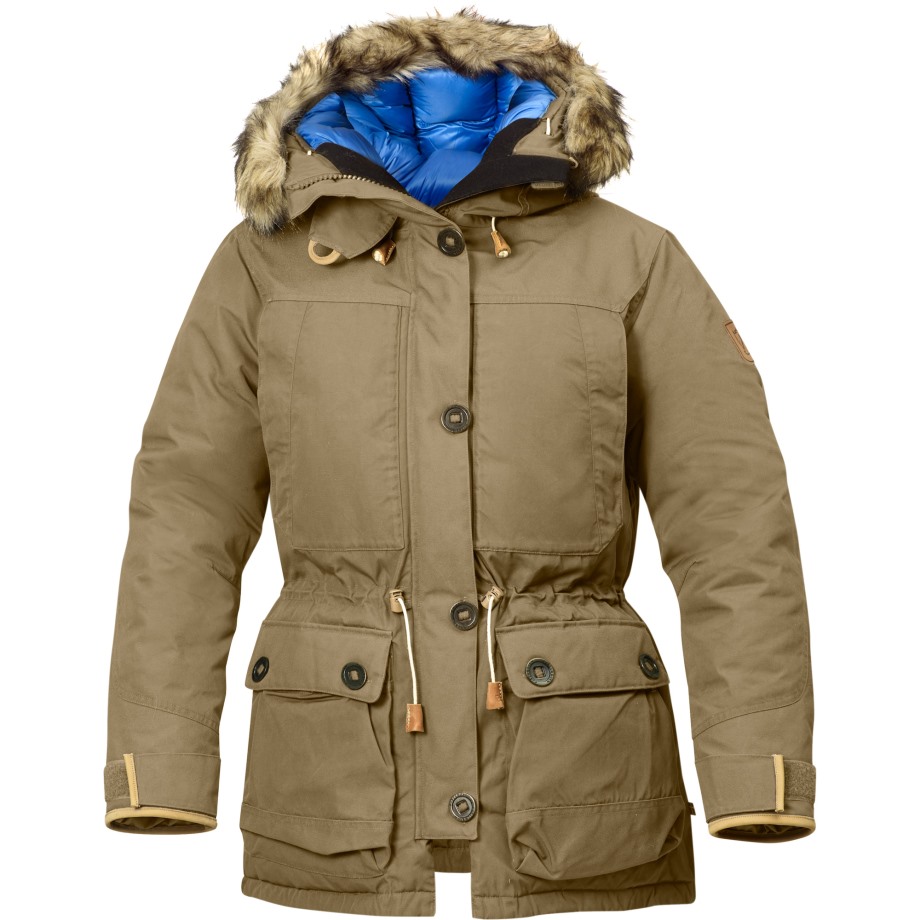 Expedition Down Parka No. 1 W Hot New - Fjällräven Sand
