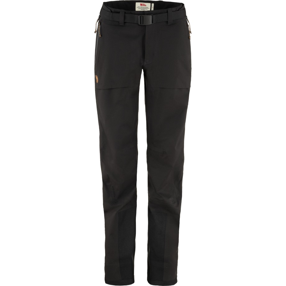 Black Hot New - Fjällräven Keb Eco-Shell Trousers W