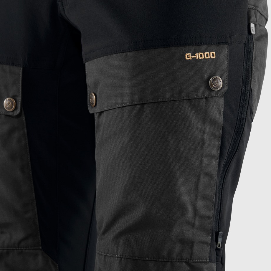 Hot New - Fjällräven Keb Trousers Curved W Short Basalt