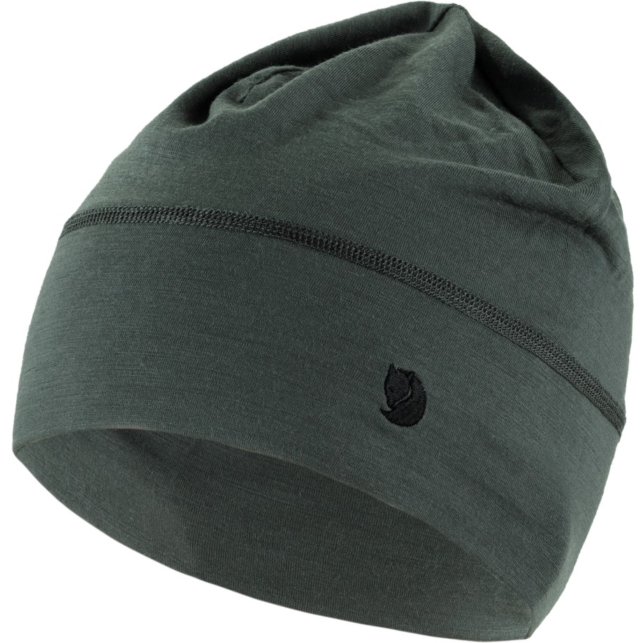 Abisko Lite Wool Beanie Hot New - Fjällräven Basalt