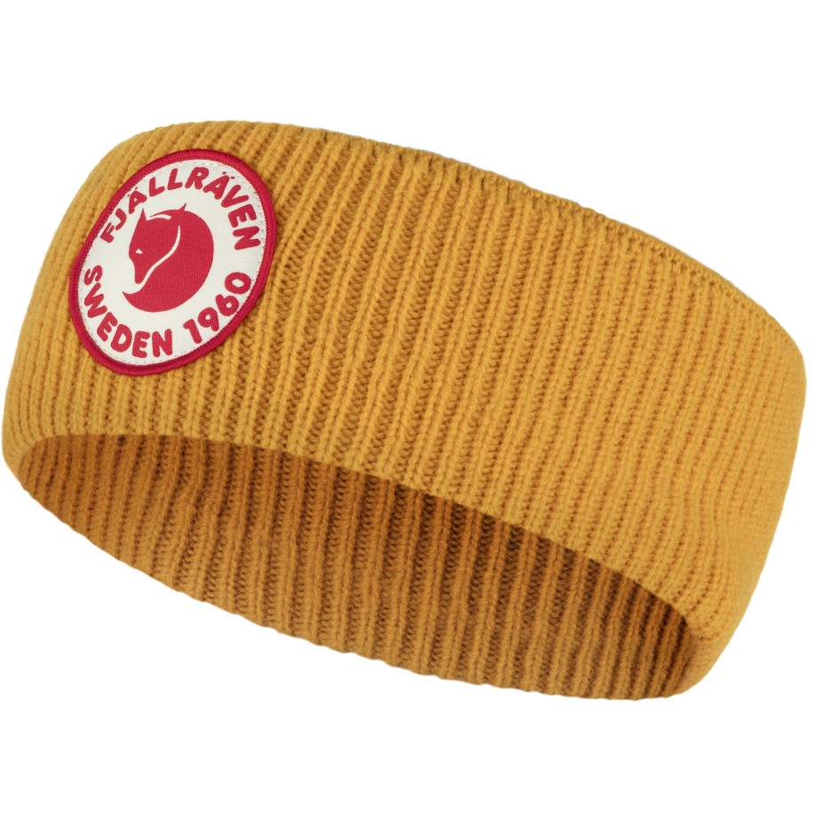 Mustard Yellow 1960 Logo Headband Hot New - Fjällräven Brand
