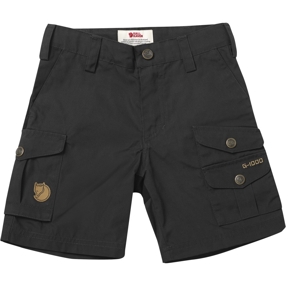 Dark Grey Kids Vidda Shorts Hot New - Fjällräven