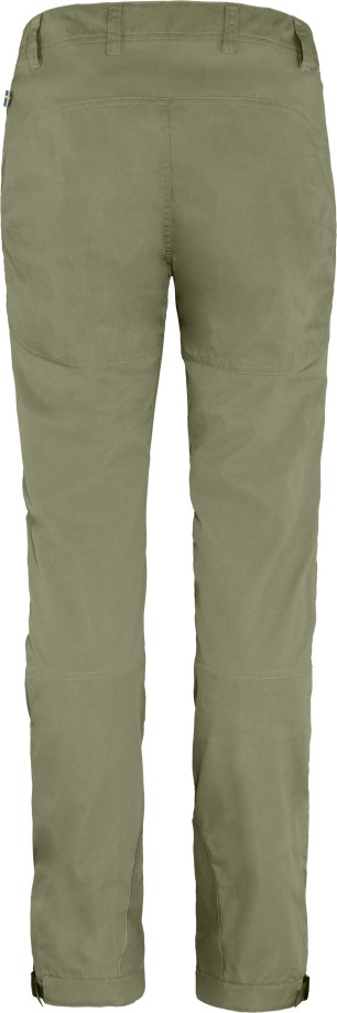 Abisko Lite Trekking Trousers W Short Light Olive Hot New - Fjällräven
