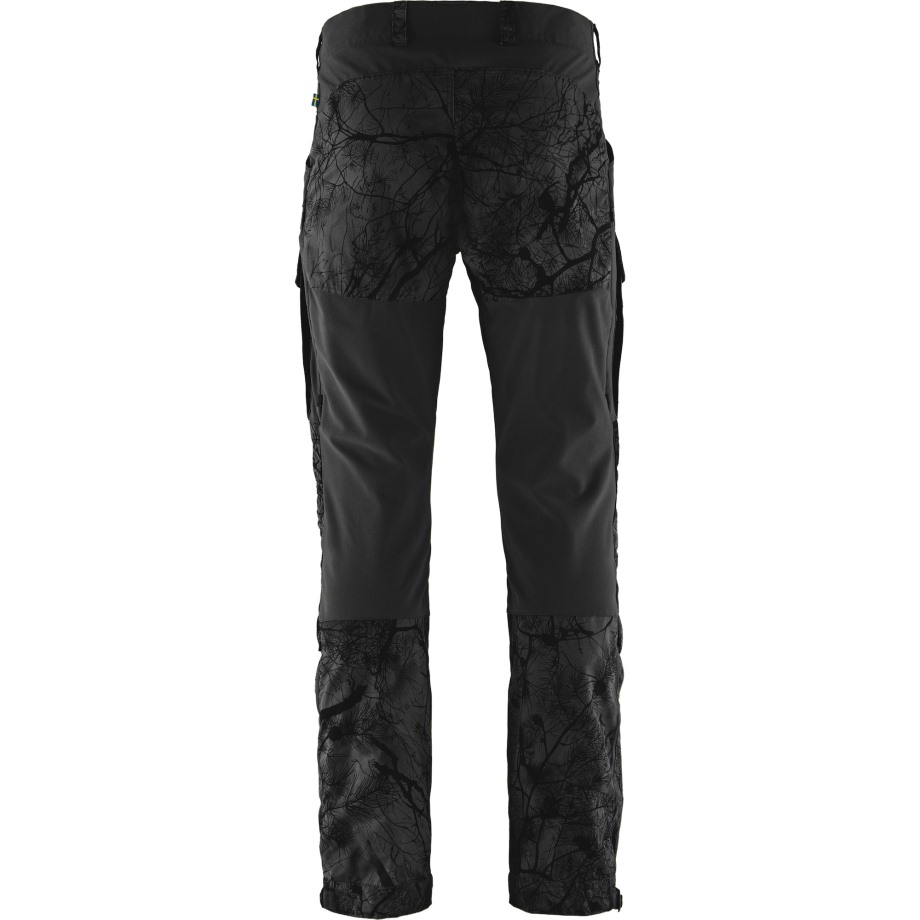 Hot New - Fjällräven Keb Trousers M Reg Black Camo-Black