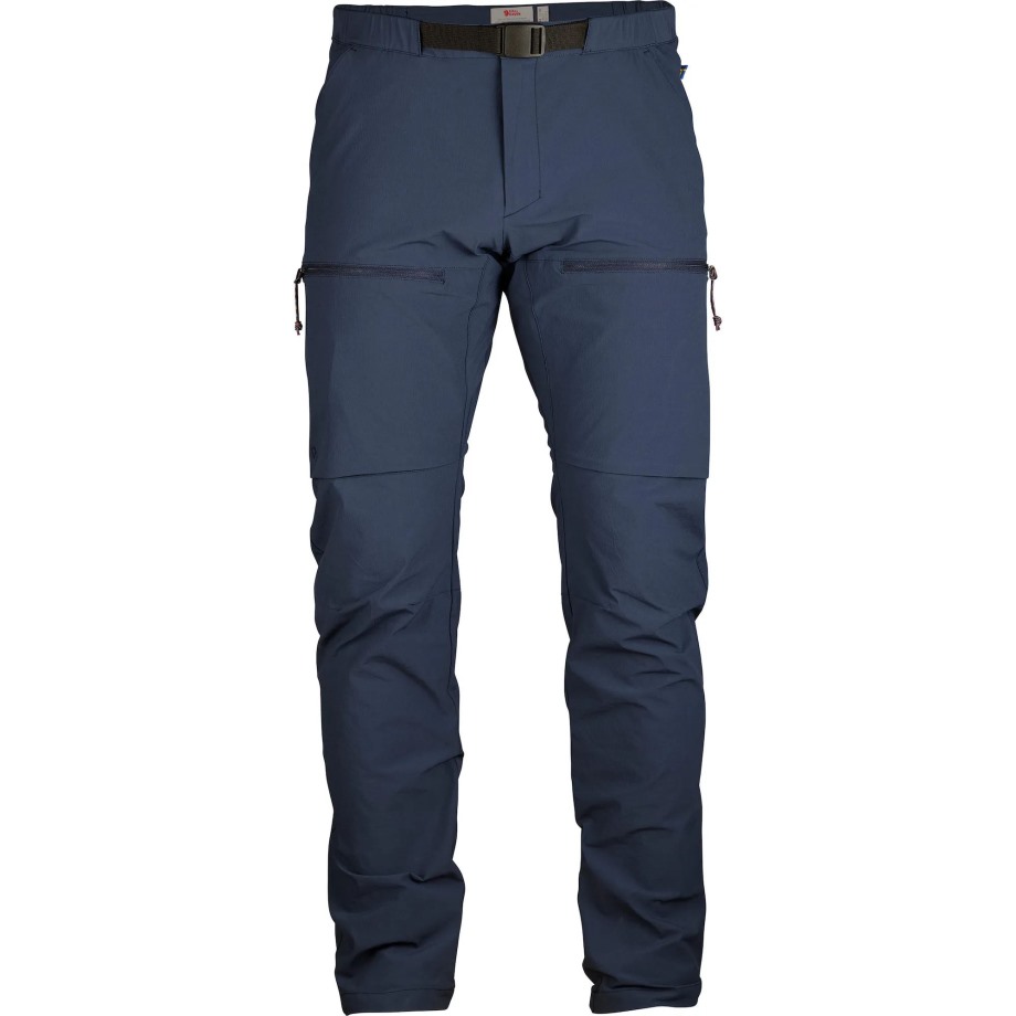 High Coast Hike Trousers M Long Navy Hot New - Fjällräven