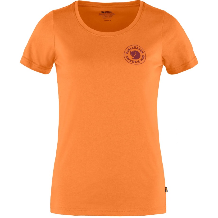 Hot New - Fjällräven Spicy Orange 1960 Logo T-Shirt W