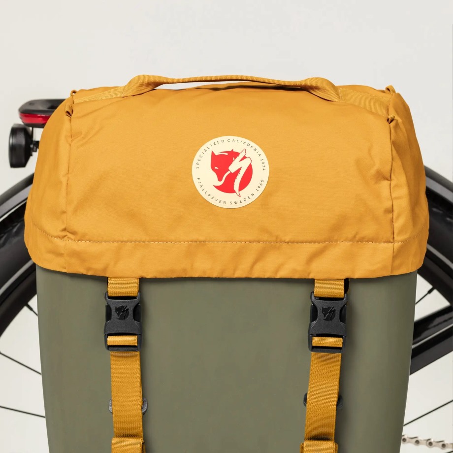 S/F Cave Lid Pack Ochre Hot New - Fjällräven