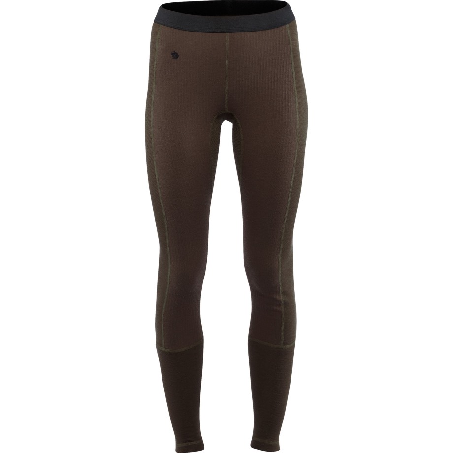 Hot New - Fjällräven Värmland Woolterry Long Johns W Dark Olive