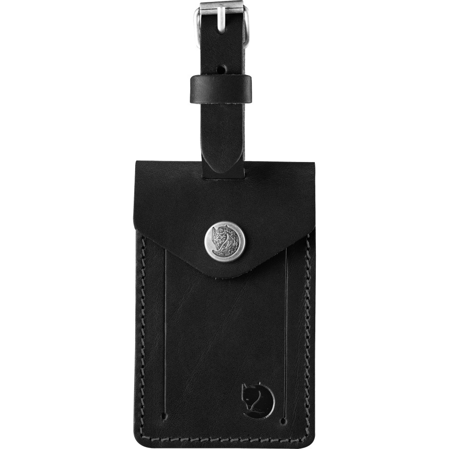 Hot New - Fjällräven Leather Luggage Tag Black
