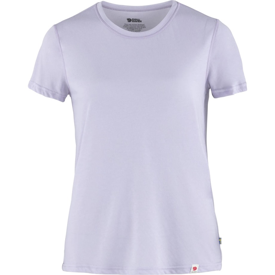 High Coast Lite T-Shirt W Pastel Lavender Hot New - Fjällräven
