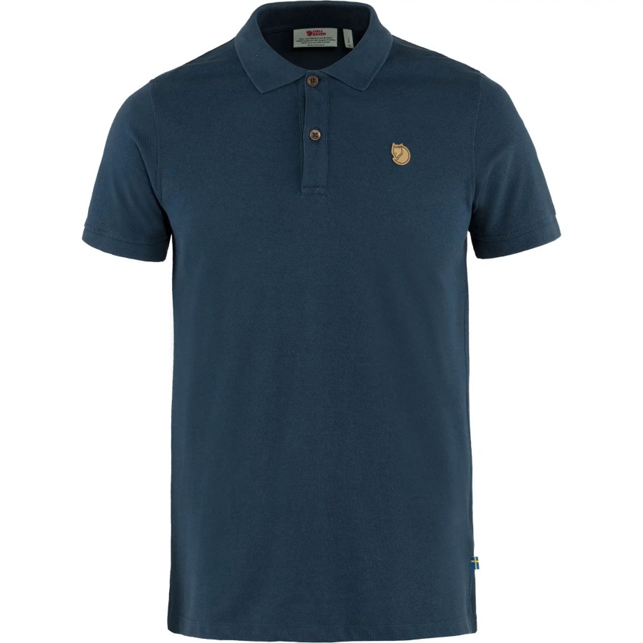 Navy Hot New - Fjällräven Övik Polo Shirt M