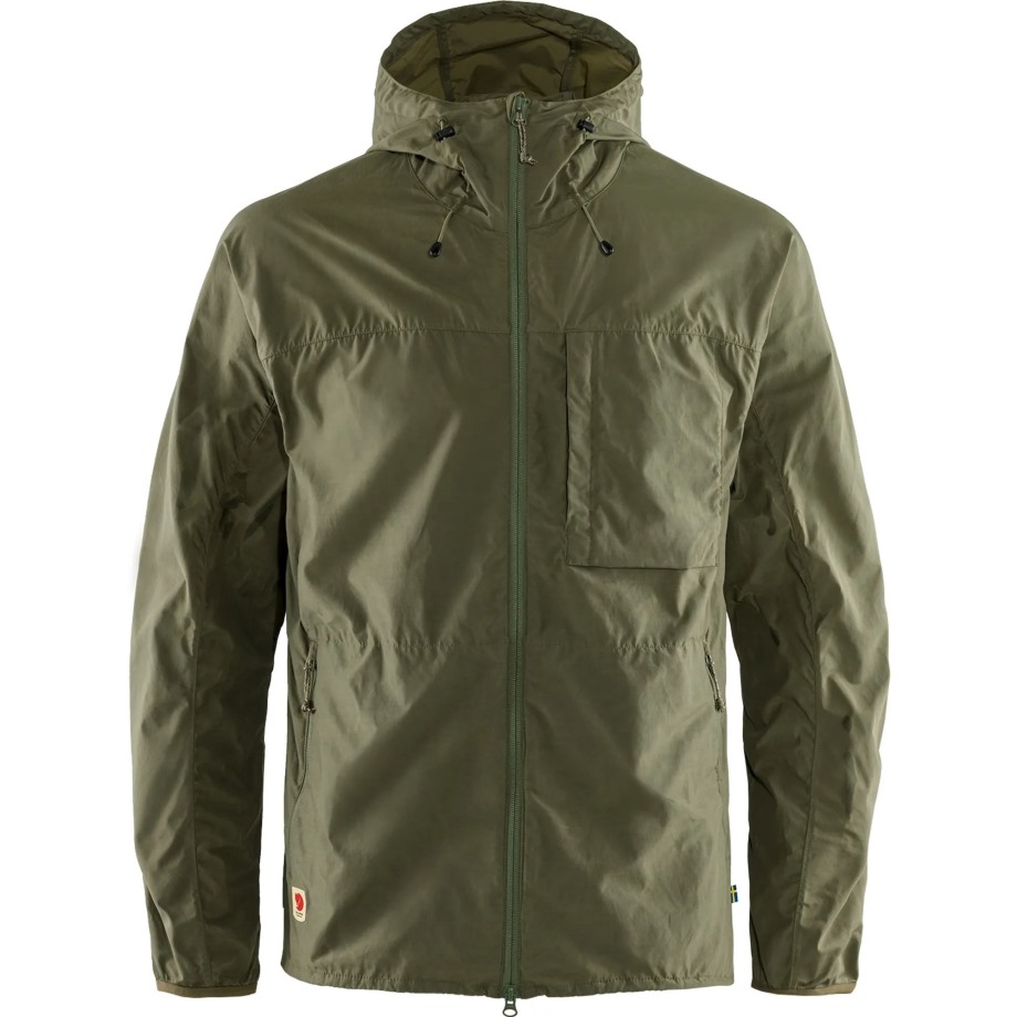 Hot New - Fjällräven Green High Coast Wind Jacket M