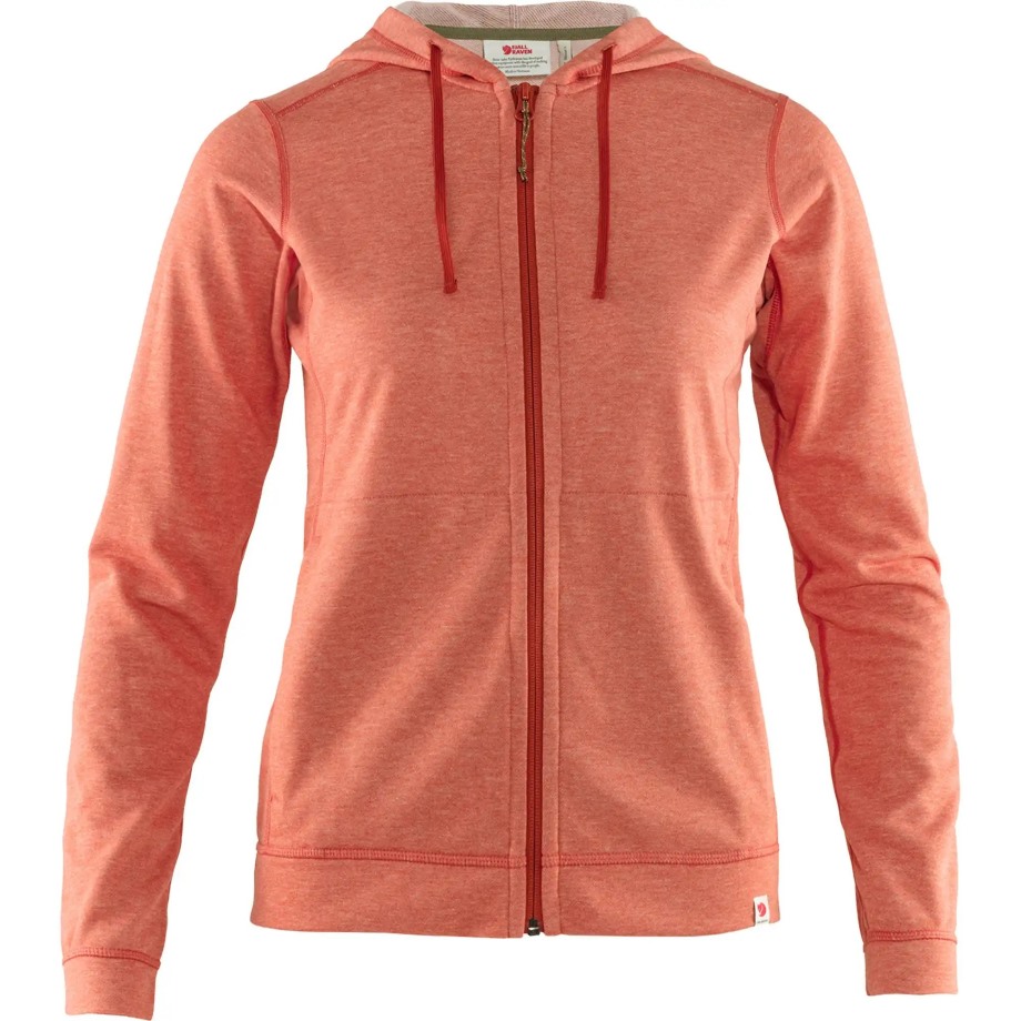 Rowan Red High Coast Lite Hoodie W Hot New - Fjällräven