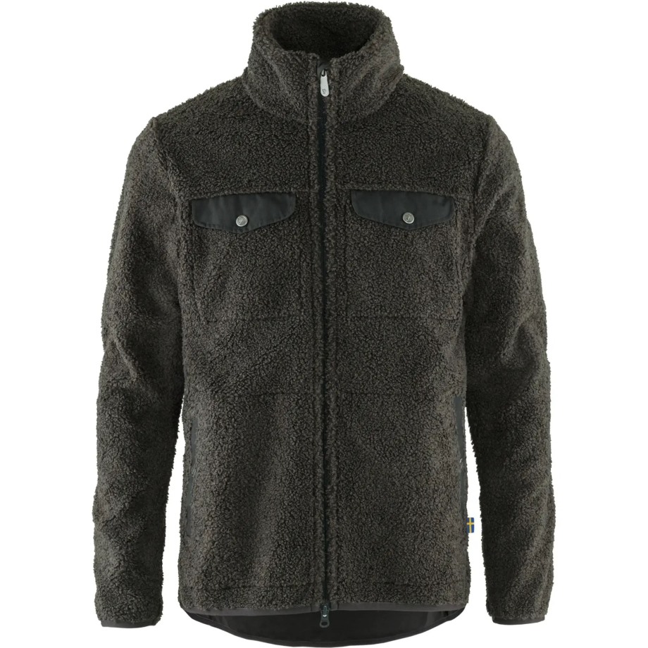 Hot New - Fjällräven Greenland Pile Fleece M Dark Grey