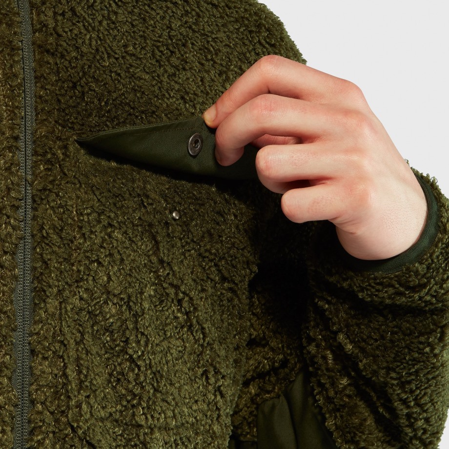 Hot New - Fjällräven Greenland Pile Fleece M Dark Grey