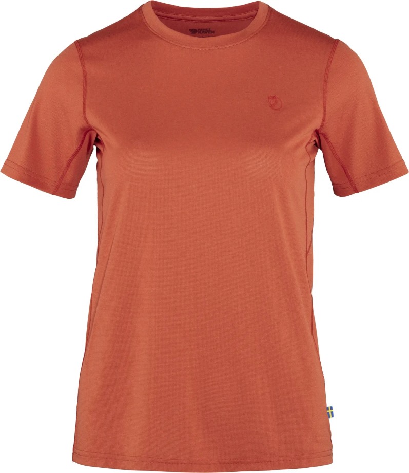 Hot New - Fjällräven Rowan Red Abisko Day Hike Ss W