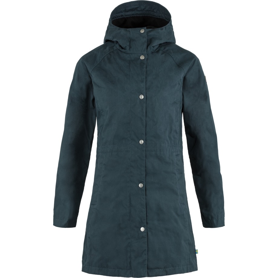 Hot New - Fjällräven Dark Navy Karla Hydratic Jacket W