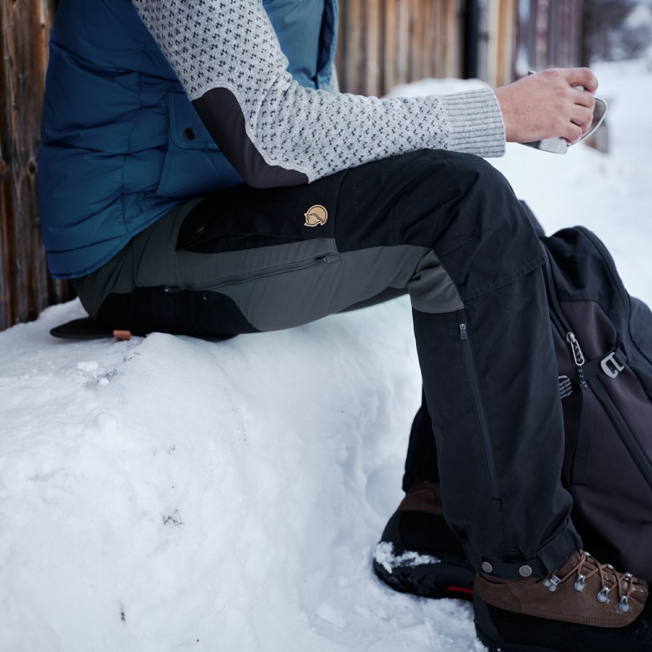Deep Forest-Laurel Green Fashion Hot New - Fjällräven Keb Trousers M Reg