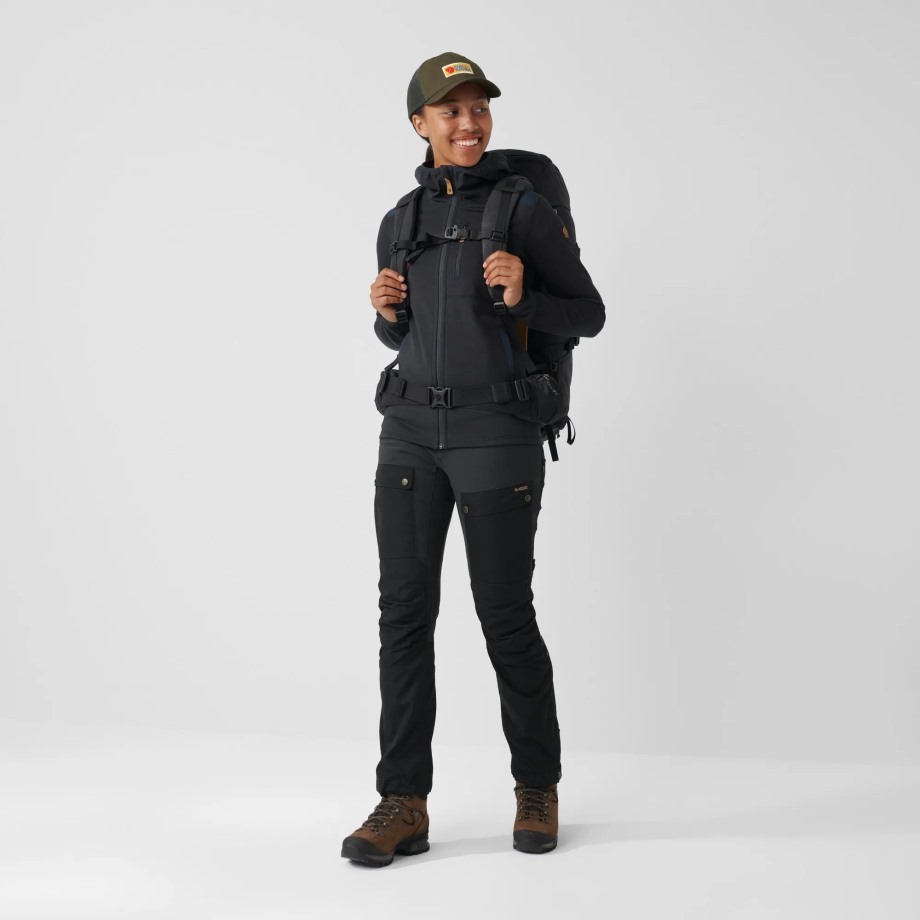 Keb Trousers W Short Cabin Red-Rowan Red Hot New - Fjällräven
